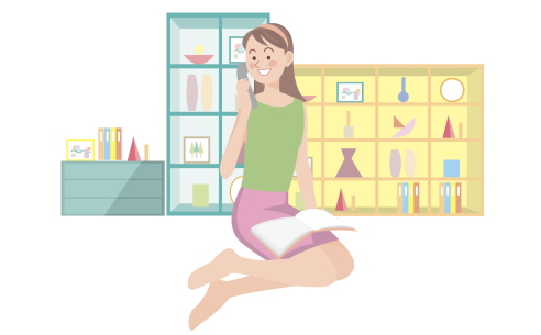 コンタクトの電話注文